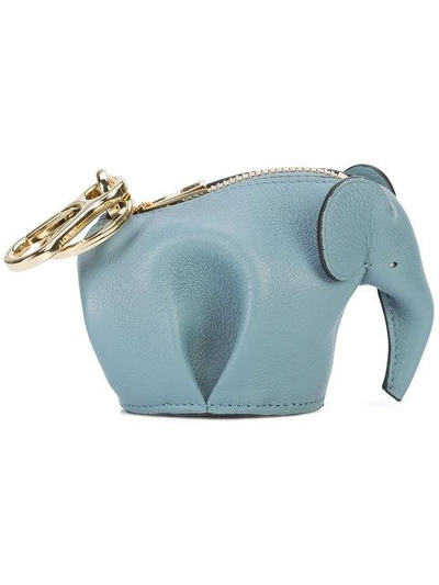 Shop Loewe Schlüsselanhänger Mit Elefanten-motiv In Blue