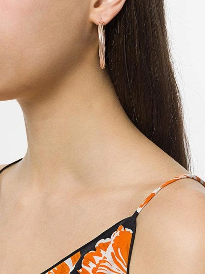 Maria Black Arsiia Hoop 45 Earring In Metallic