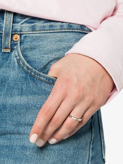 Shop Holly Ryan Silver Wabi Sabi Ring With Sapphire