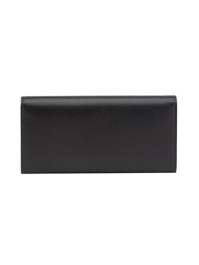 Shop Fendi F Is  Continental Wallet In Black