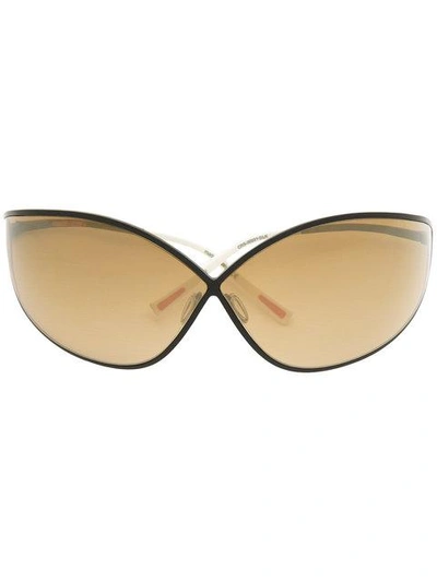 Christian Roth Bikini Sunglasses In Blk