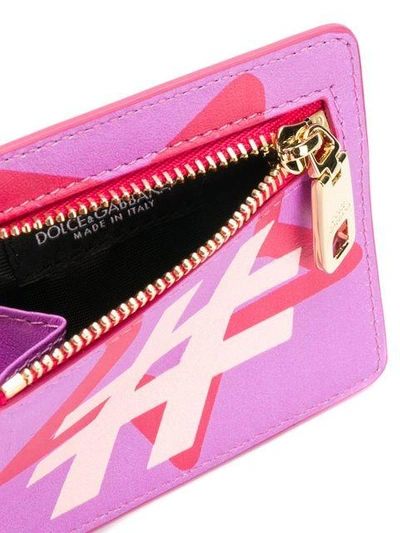Shop Dolce & Gabbana # Logo Purse - Pink