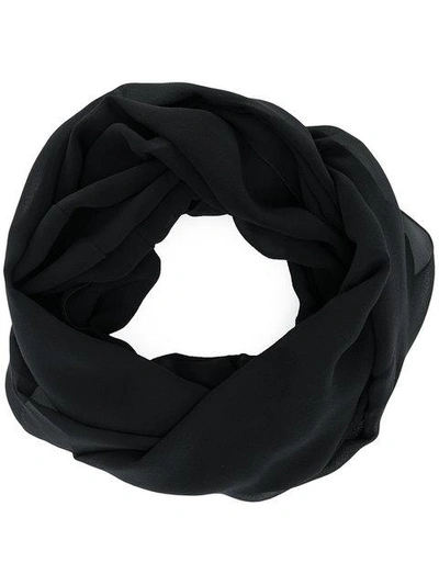 pull-on wrap scarf