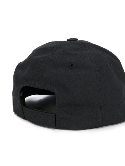 Shop Filles À Papa Embroidered Logo Baseball Cap In Black