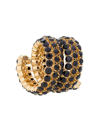 Shop Oscar De La Renta Gemstone Cuff Bracelet