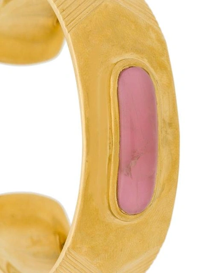 Aurelie Bidermann Peggy Cuff In Yellow