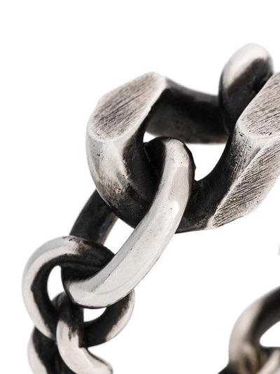 Werkstatt:münchen Mixed Chain Ring In Metallic
