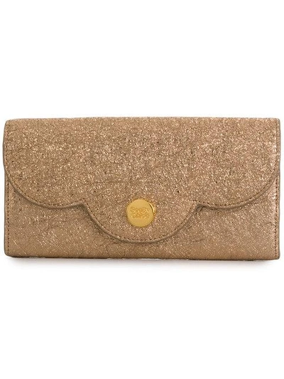 Shop See By Chloé Polina Wallet In Metallic