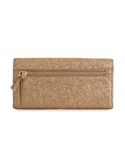 Shop See By Chloé Polina Wallet In Metallic