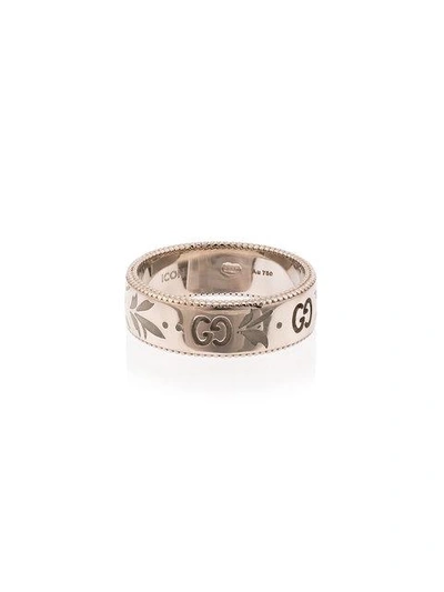 Shop Gucci Gg Ghost Ring In Metallic