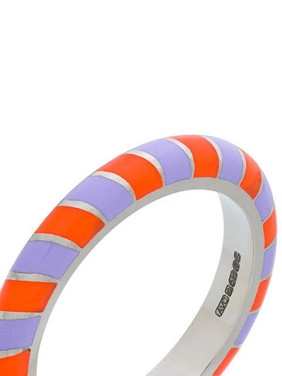 Shop Alice Cicolini 14k White Gold Memphis Candy Band - Multicolour