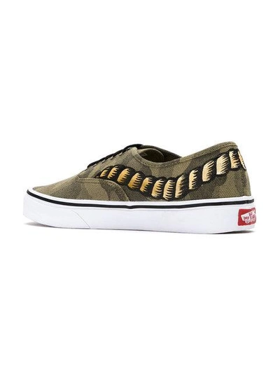 Shop À La Garçonne Camouflage  X Vans Sneakers - Camuflado