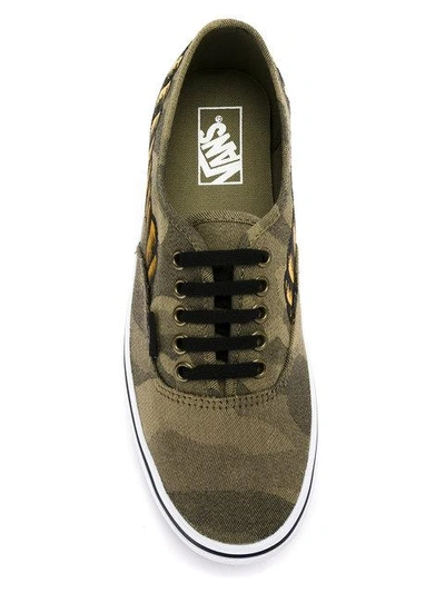 Shop À La Garçonne Camouflage  X Vans Sneakers - Camuflado