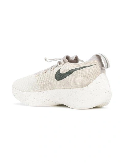 Shop Nike React Vapor Street Flyknit Sneakers - Neutrals