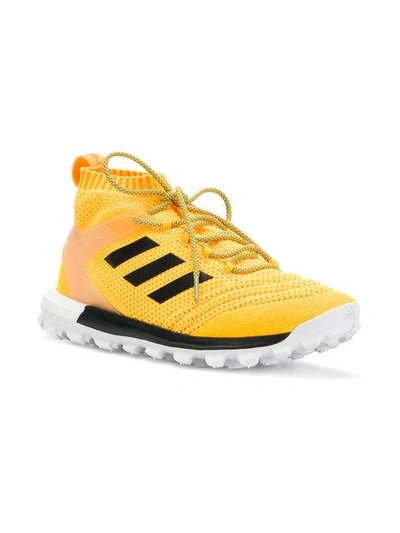 Shop Gosha Rubchinskiy X Adidas Copa Primeknit Sneakers In Yellow