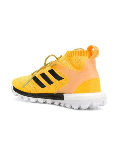 Shop Gosha Rubchinskiy X Adidas Copa Primeknit Sneakers In Yellow