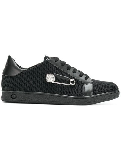 Shop Versus Safety Pin Sneakers - Black