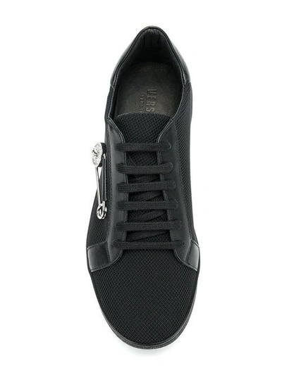 Shop Versus Safety Pin Sneakers - Black