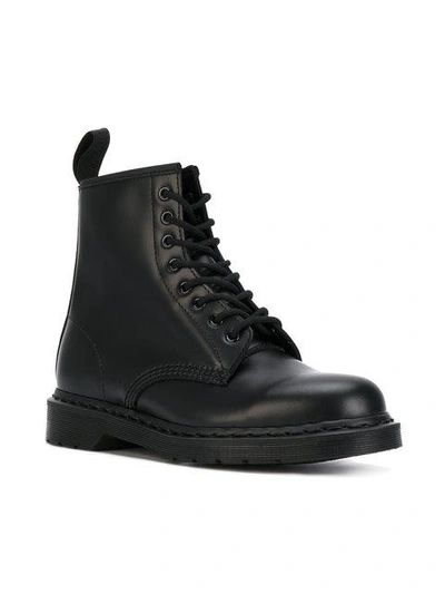 Shop Dr. Martens' Smooth Boots In Black