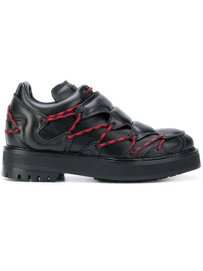 Shop Eytys Ridged Hiker Sneakers In Black