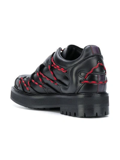 Shop Eytys Ridged Hiker Sneakers In Black