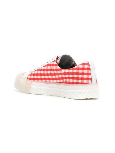 Shop Adieu Gingham Check Sneakers