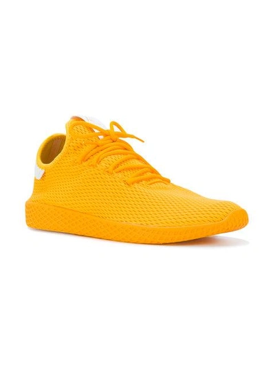 Adidas Originals X Pharrell Williams Tennis Hu Sneakers In Yellow | ModeSens