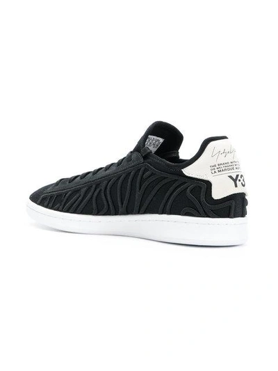 Shop Y-3 Shishu Stan Sneakers - Black