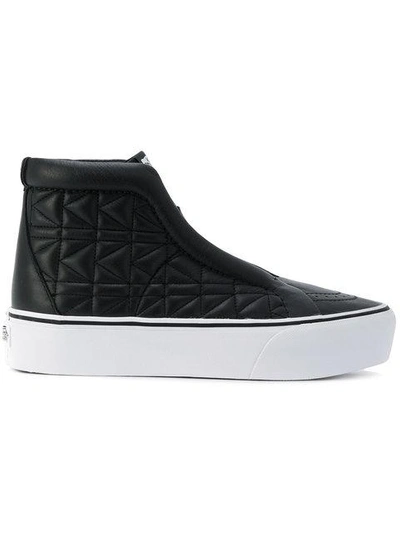 Vans X Karl Lagerfeld Sk8-hi Leather Sneaker In Karl Lagerfeld Chain/ K  Quilt | ModeSens