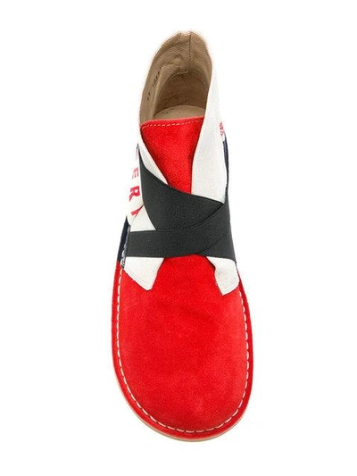 Henrik Vibskov Sleeperz Boots - Red In Red