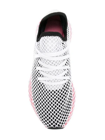 Shop Adidas Originals Deerupt Running Sneakers In White