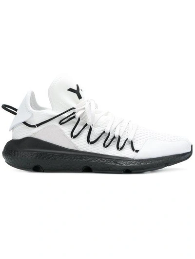 Shop Y-3 Kasari Sneakers In White