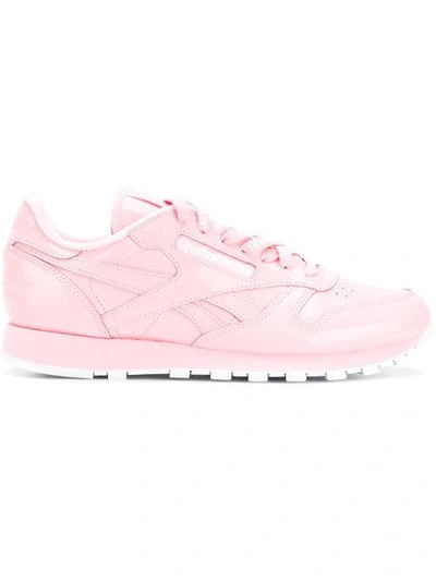 Shop Reebok X Opening Ceremony Classic Leather Sneakers In Pink