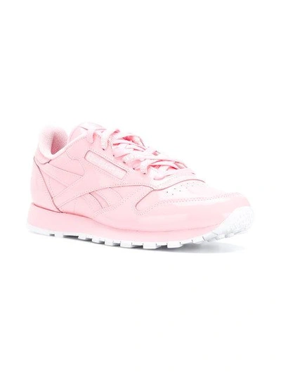 Shop Reebok X Opening Ceremony Classic Leather Sneakers In Pink