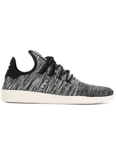 Shop Adidas Originals By Pharrell Williams Adidas X Pharell Williams Tennis Hu Sneakers In Grey