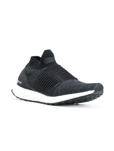 Shop Adidas Originals Ultraboost Laceless Core Sneakers In Black