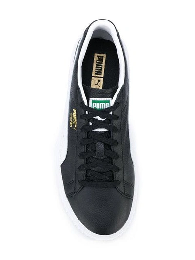 Shop Puma Classic Basket Sneakers - Black