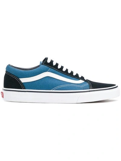 Shop Vans Old Skool "navy Blue" Sneakers