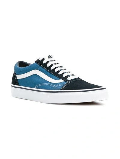 Shop Vans Old Skool "navy Blue" Sneakers