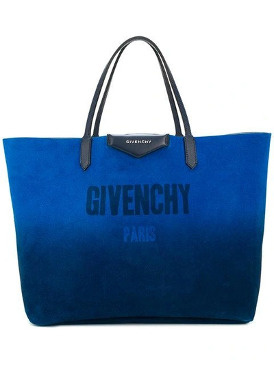 Shop Givenchy Reversible Shopper Tote In Metallic