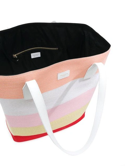 Shop Emilio Pucci Striped Tote Bag