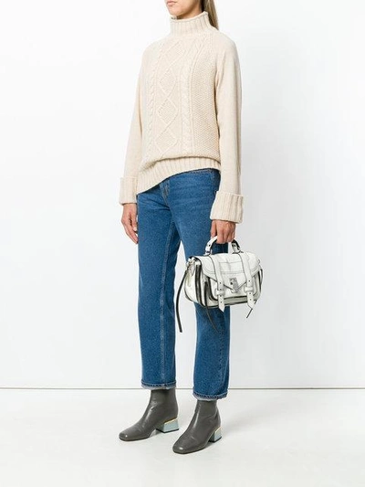 Shop Proenza Schouler Zip Ps1+ Tiny - White