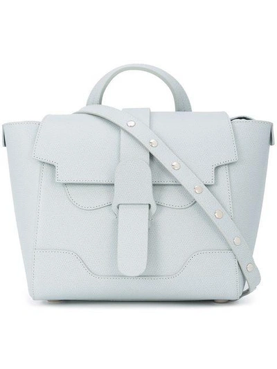 Shop Senreve Mini Maestra Bag In Grey