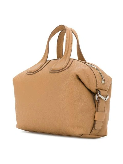 Shop Givenchy Small Nightingale Tote Bag - Neutrals