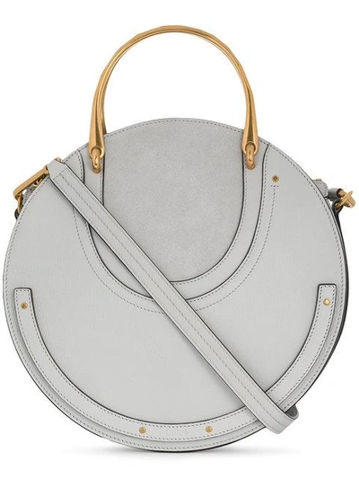 Shop Chloé Pixie Bag In Grey