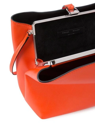 Shop Proenza Schouler Frame Shoulder Bag In Red