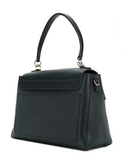 Shop Chloé Medium Faye Day Bag In Black