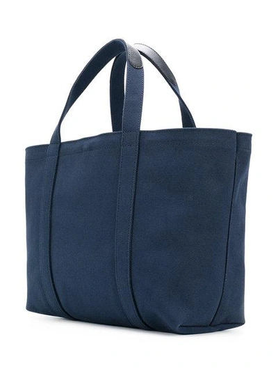 Shop Tila March Simple Medium Tote Bag In Blue