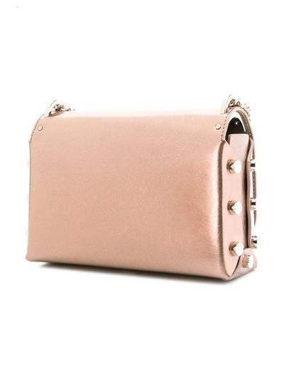 Shop Jimmy Choo Lockett Petite Shoulder Bag In Pink