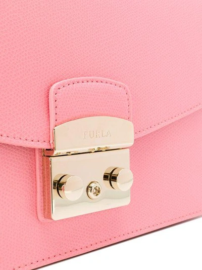 Shop Furla Metropolis Shoulder Bag - Pink